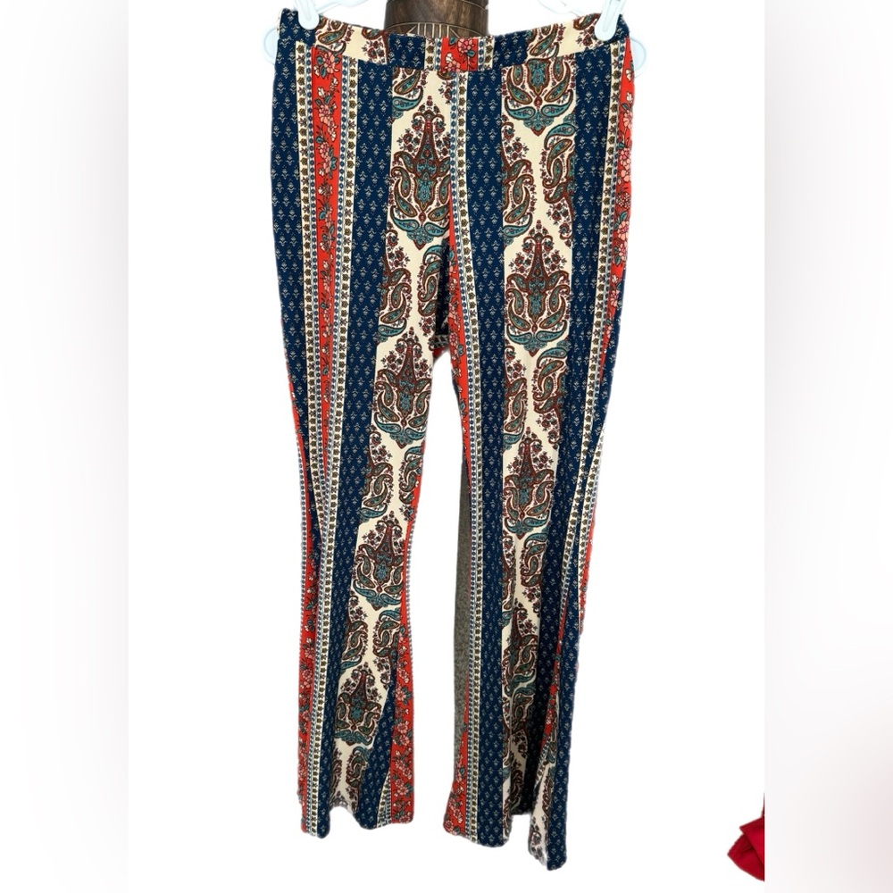 Altard state flared garterized stretchy pants